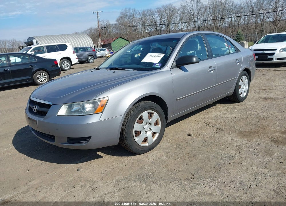 2008 HYUNDAI SONATA GLS VIN: 5NPET46C68H392907