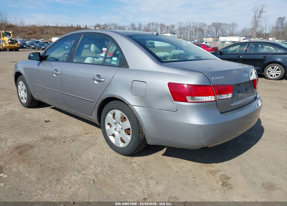 2008 HYUNDAI SONATA GLS VIN: 5NPET46C68H392907