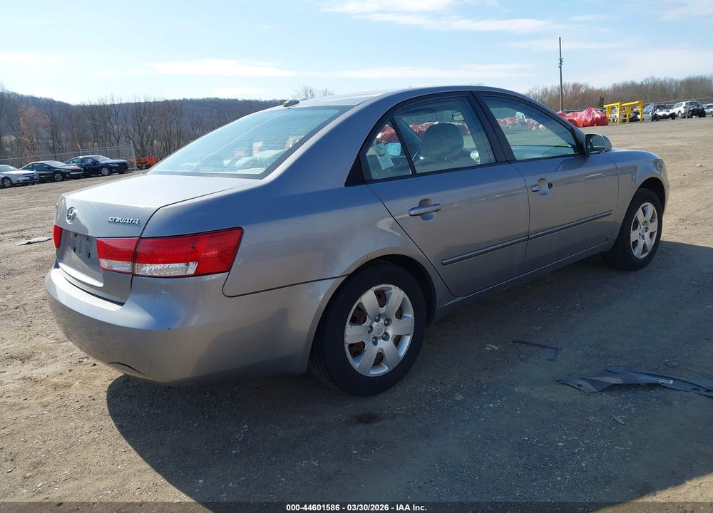 2008 HYUNDAI SONATA GLS VIN: 5NPET46C68H392907