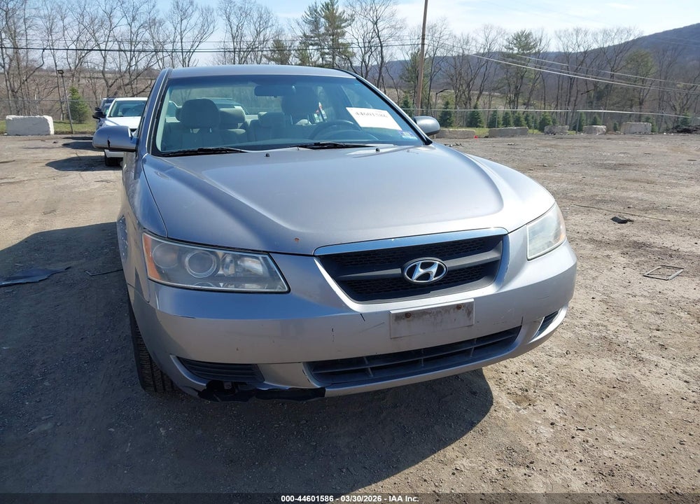 2008 HYUNDAI SONATA GLS VIN: 5NPET46C68H392907