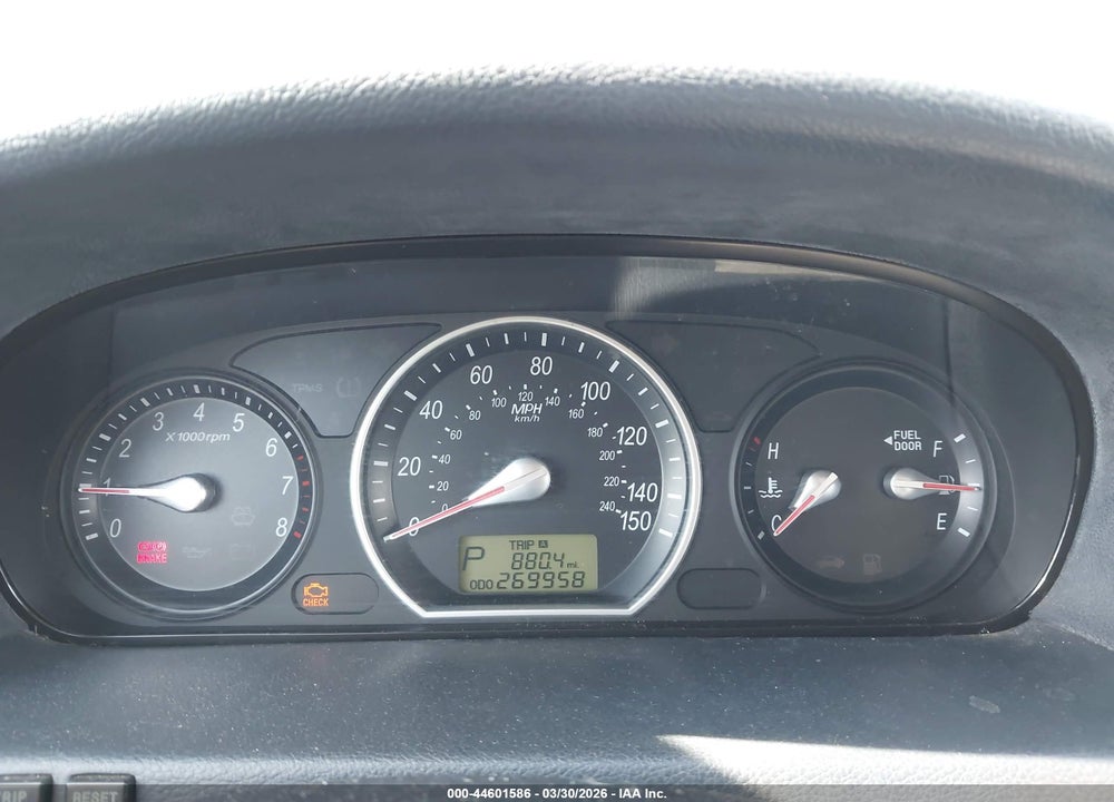 2008 HYUNDAI SONATA GLS VIN: 5NPET46C68H392907
