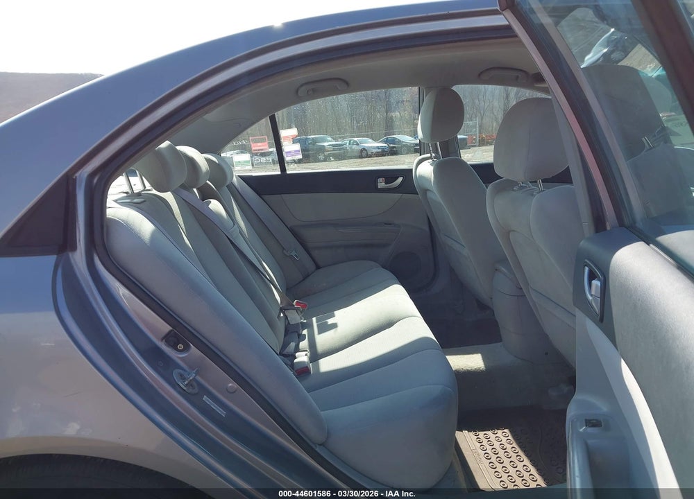 2008 HYUNDAI SONATA GLS VIN: 5NPET46C68H392907