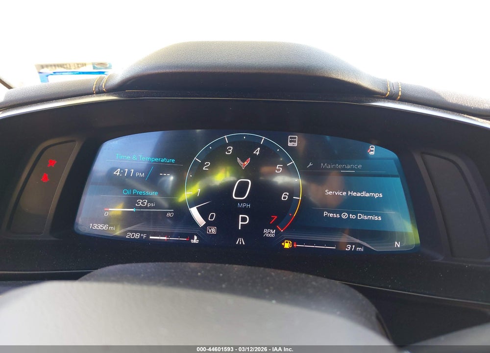 2023 CHEVROLET CORVETTE STINGRAY RWD  2LT VIN: 1G1YB3D49P5125693