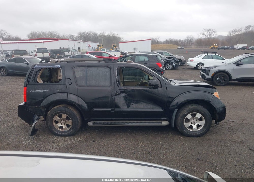 2007 NISSAN PATHFINDER SE VIN: 5N1AR18WX7C642495