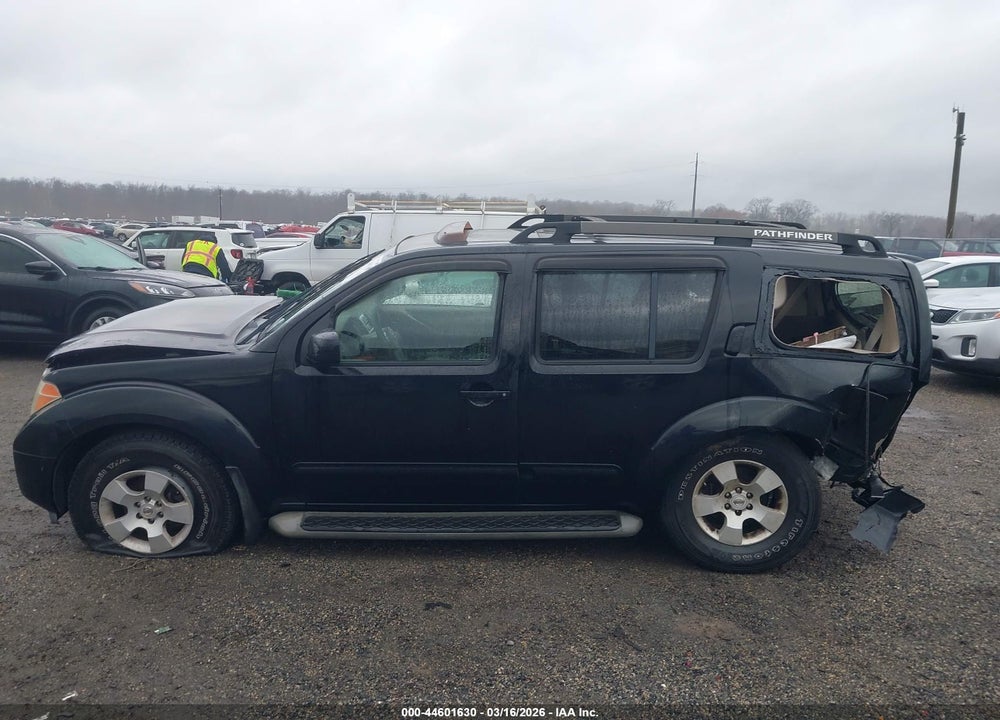 2007 NISSAN PATHFINDER SE VIN: 5N1AR18WX7C642495
