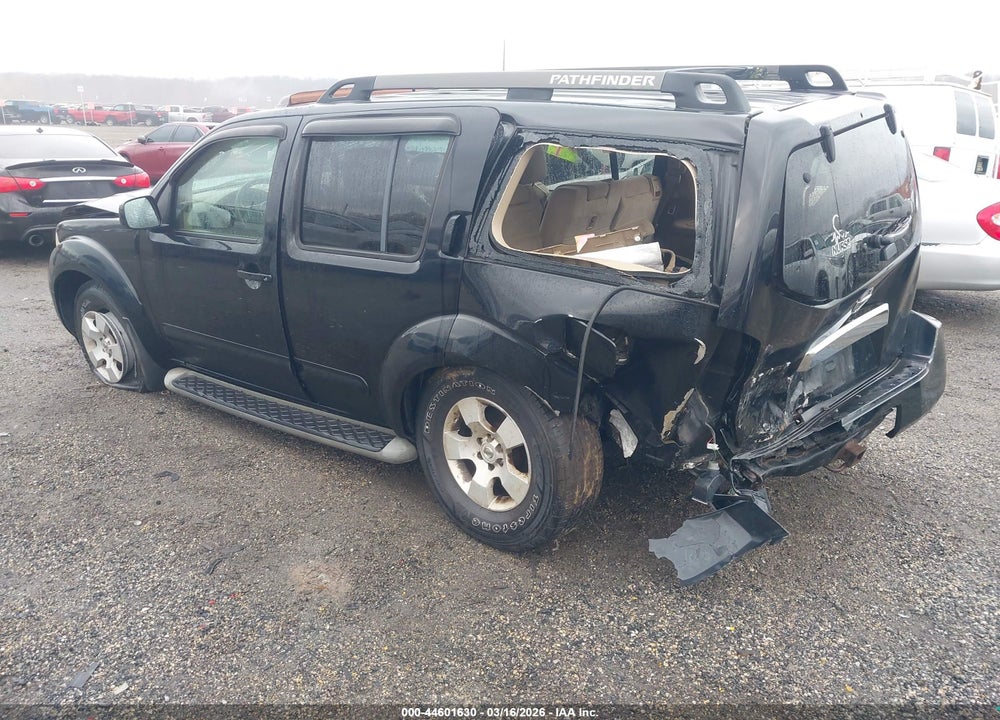 2007 NISSAN PATHFINDER SE VIN: 5N1AR18WX7C642495