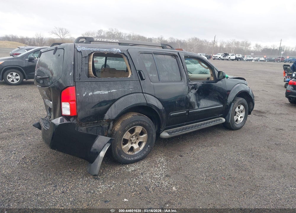 2007 NISSAN PATHFINDER SE VIN: 5N1AR18WX7C642495
