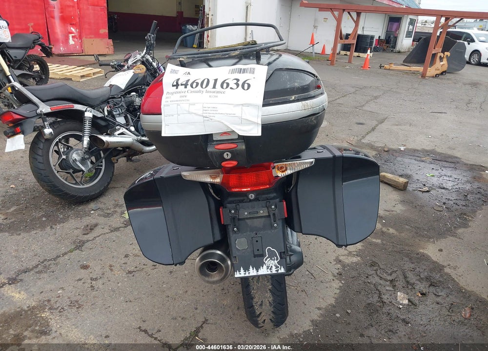 2013 BMW R1200 RT VIN: WB1044003DZW22781