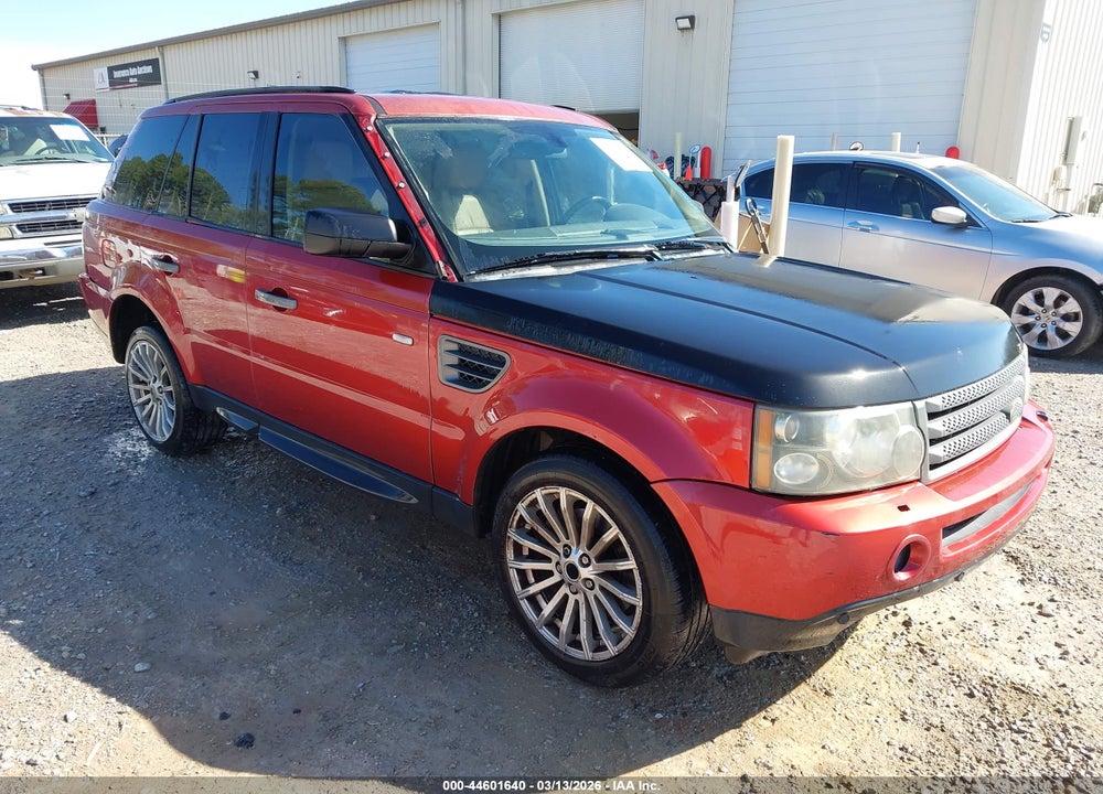 2008 LAND ROVER RANGE ROVER SPORT HSE VIN: SALSK25438A126507