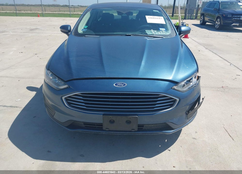 2019 FORD FUSION SE VIN: 3FA6P0HD9KR113743