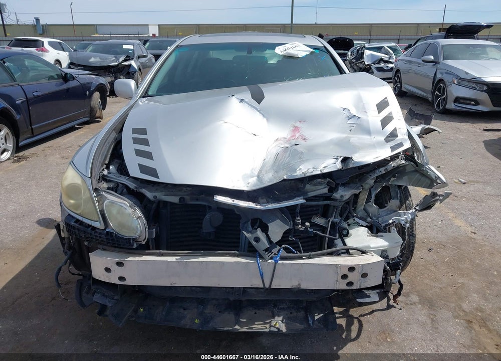 2006 LEXUS GS 300 VIN: JTHBH96S565031074