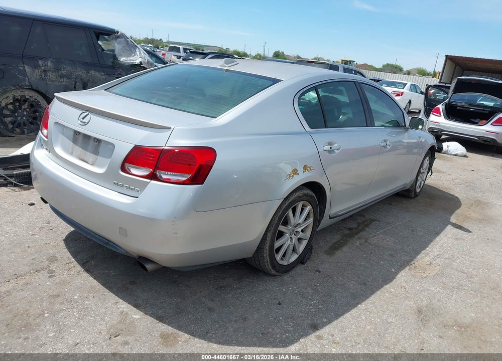 2006 LEXUS GS 300 VIN: JTHBH96S565031074