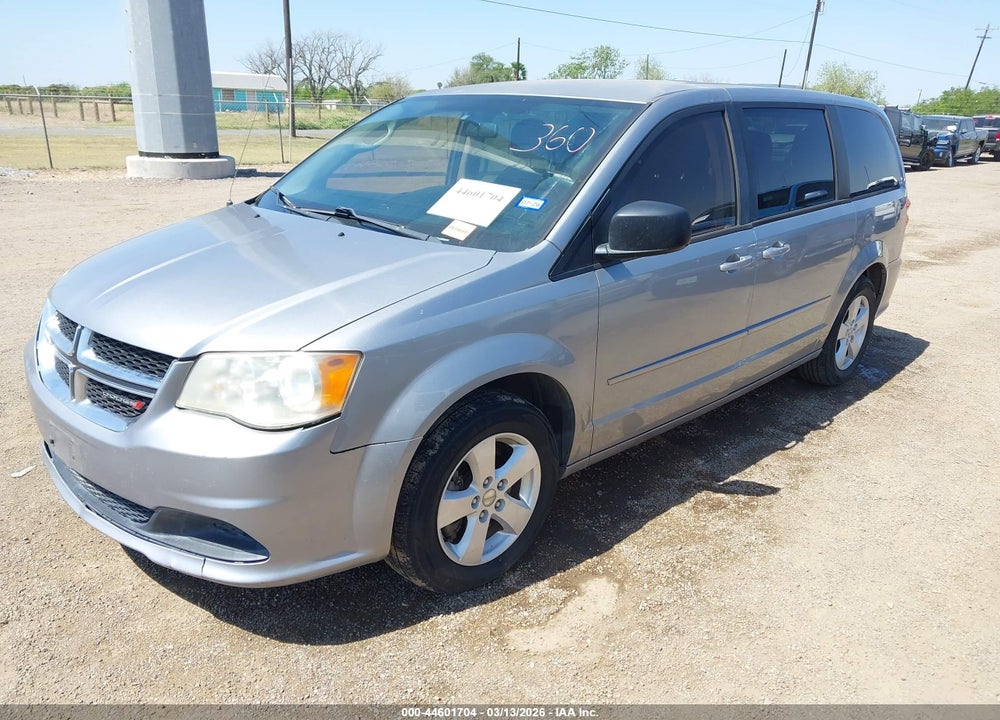 2013 DODGE GRAND CARAVAN SE VIN: 2C4RDGBG9DR682175