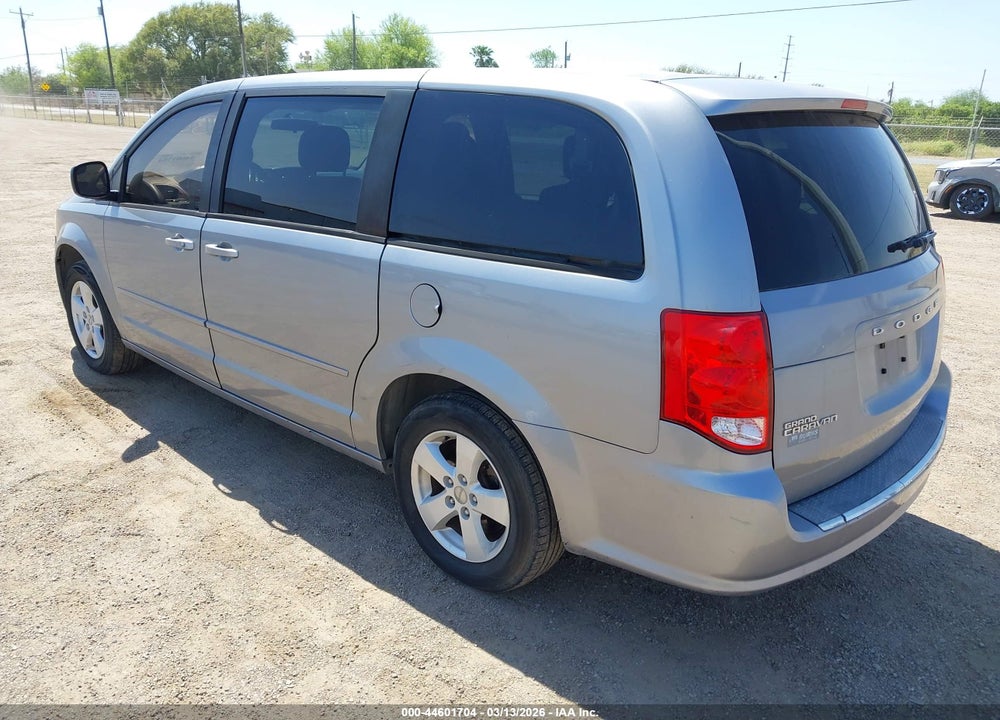 2013 DODGE GRAND CARAVAN SE VIN: 2C4RDGBG9DR682175