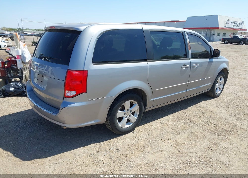 2013 DODGE GRAND CARAVAN SE VIN: 2C4RDGBG9DR682175