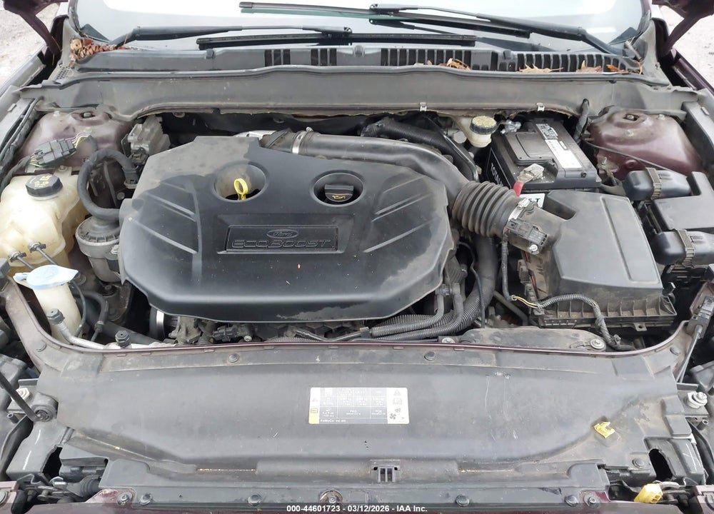 2013 FORD FUSION TITANIUM VIN: 3FA6P0K97DR374330