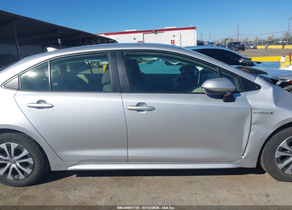 2021 TOYOTA COROLLA HYBRID LE VIN: JTDEAMDE4MJ018212