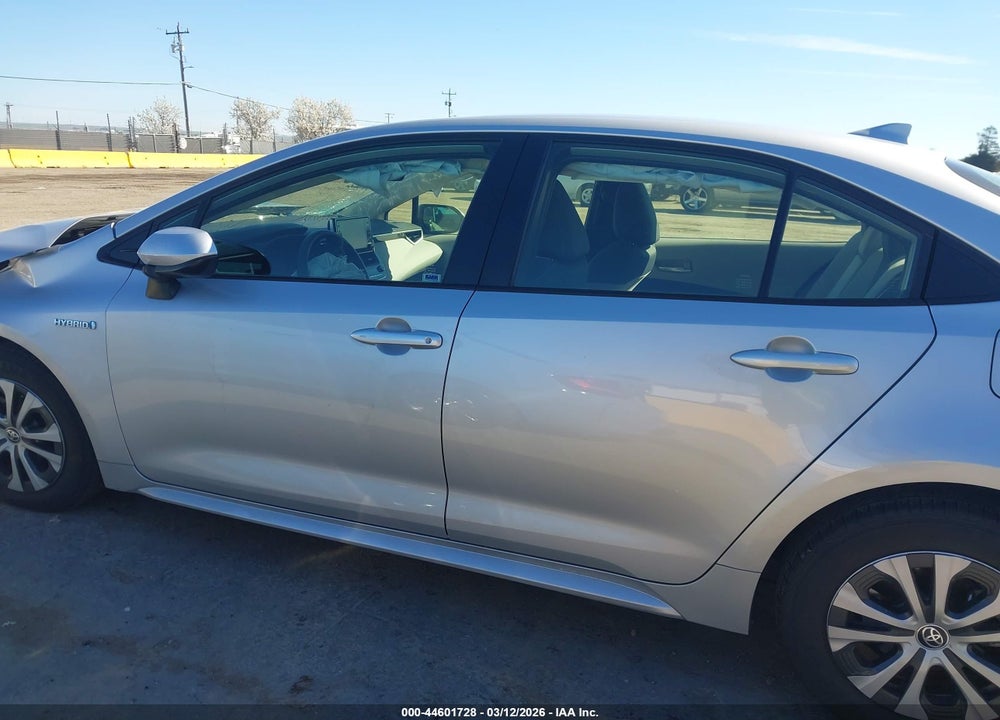 2021 TOYOTA COROLLA HYBRID LE VIN: JTDEAMDE4MJ018212