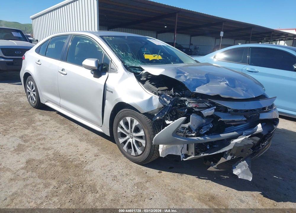 2021 TOYOTA COROLLA HYBRID LE VIN: JTDEAMDE4MJ018212