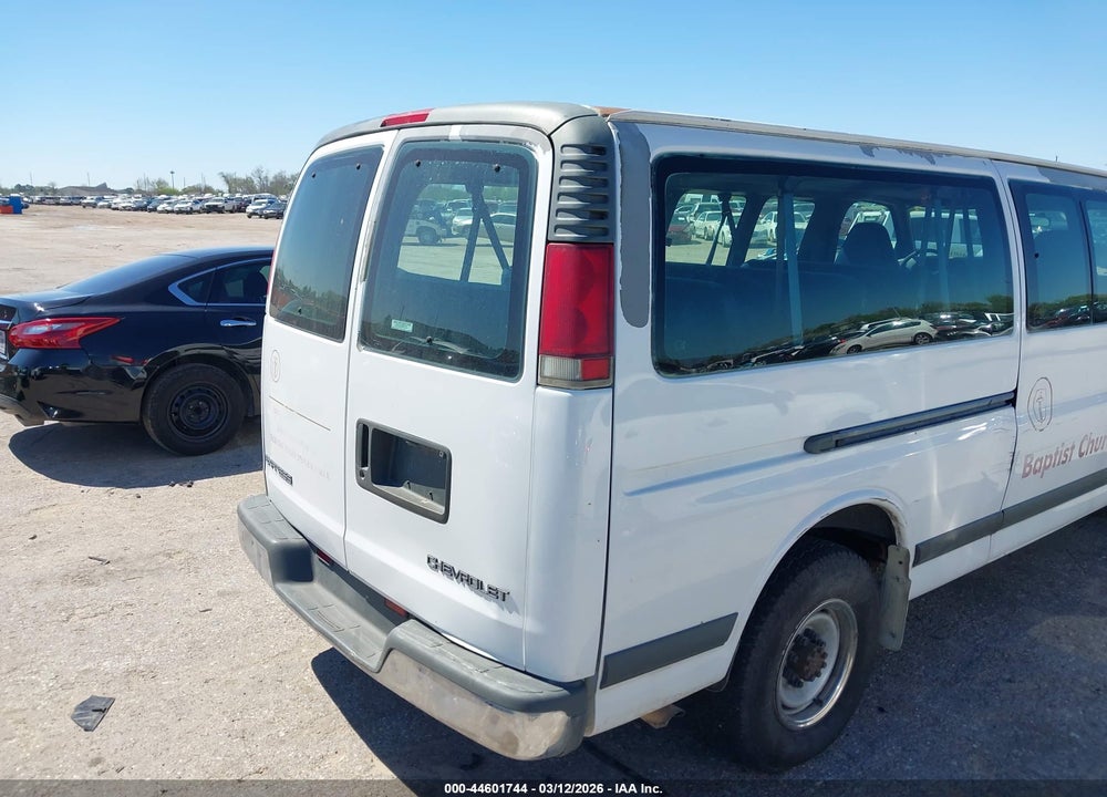 1998 CHEVROLET EXPRESS VIN: 1GAHG39R9W1007512