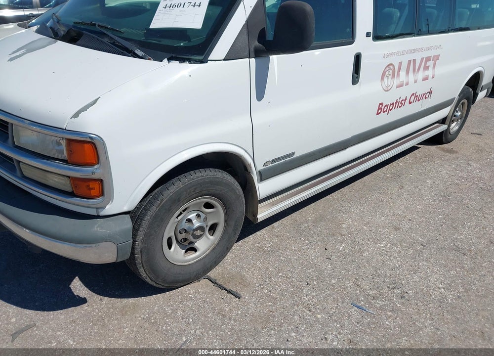 1998 CHEVROLET EXPRESS VIN: 1GAHG39R9W1007512