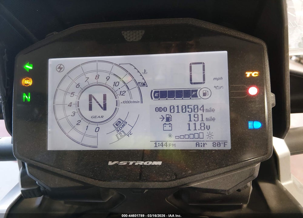 2020 SUZUKI DL1050 RQ VIN: JS1EF11D5L7100029