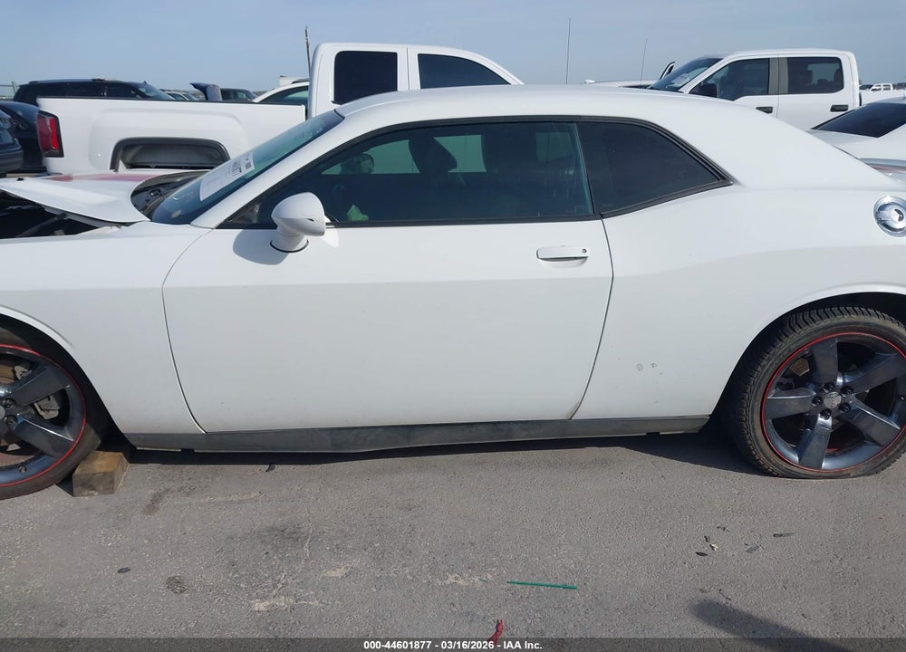 2012 DODGE CHALLENGER SXT VIN: 2C3CDYAG7CH284341