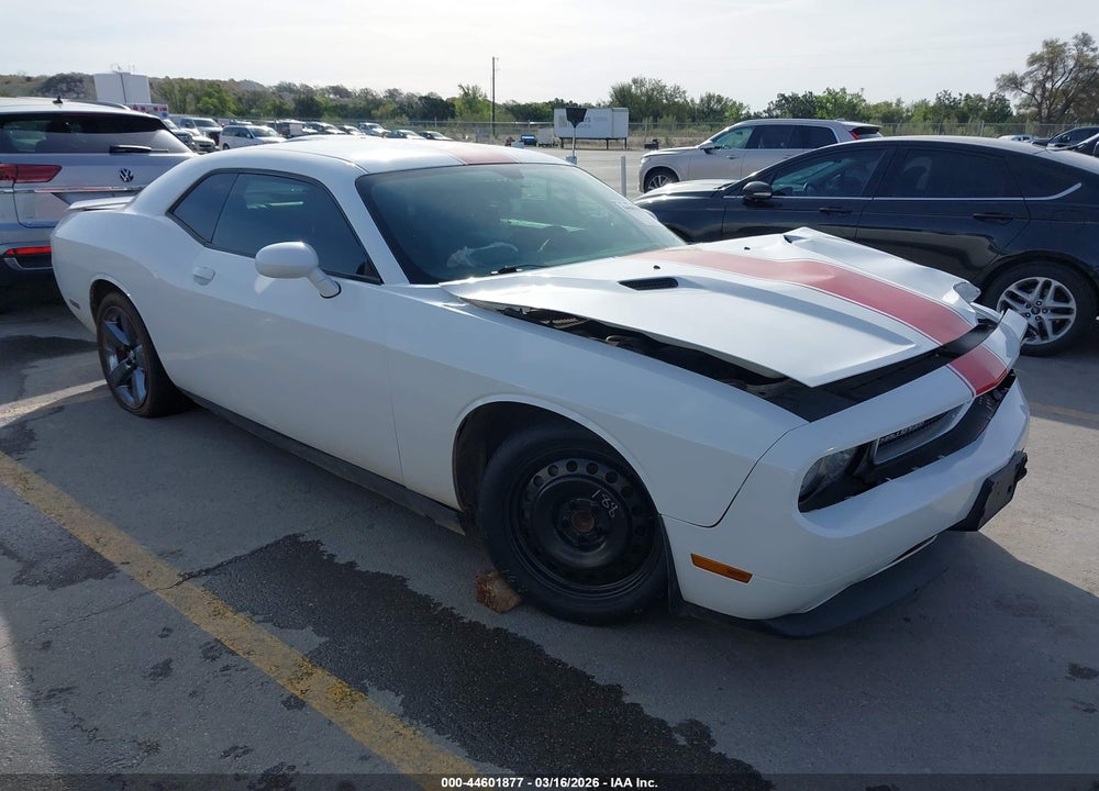 2012 DODGE CHALLENGER SXT VIN: 2C3CDYAG7CH284341