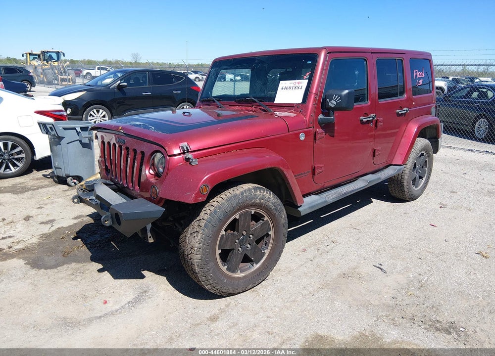 2012 JEEP WRANGLER UNLIMITED SAHARA VIN: 1C4BJWEG7CL284762