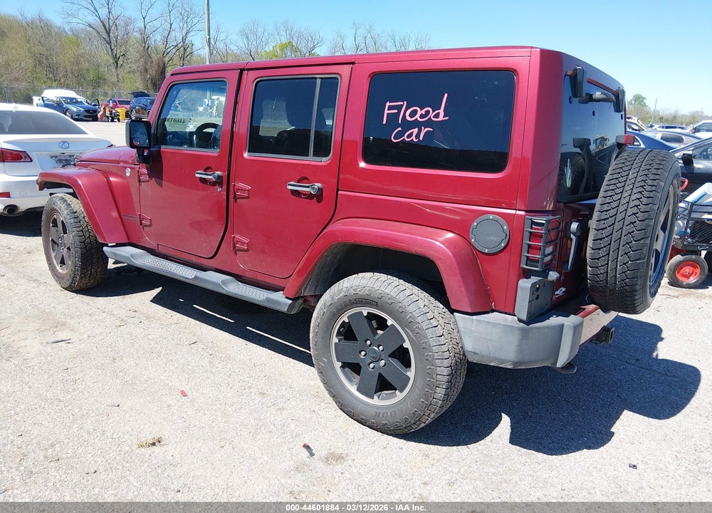 2012 JEEP WRANGLER UNLIMITED SAHARA VIN: 1C4BJWEG7CL284762