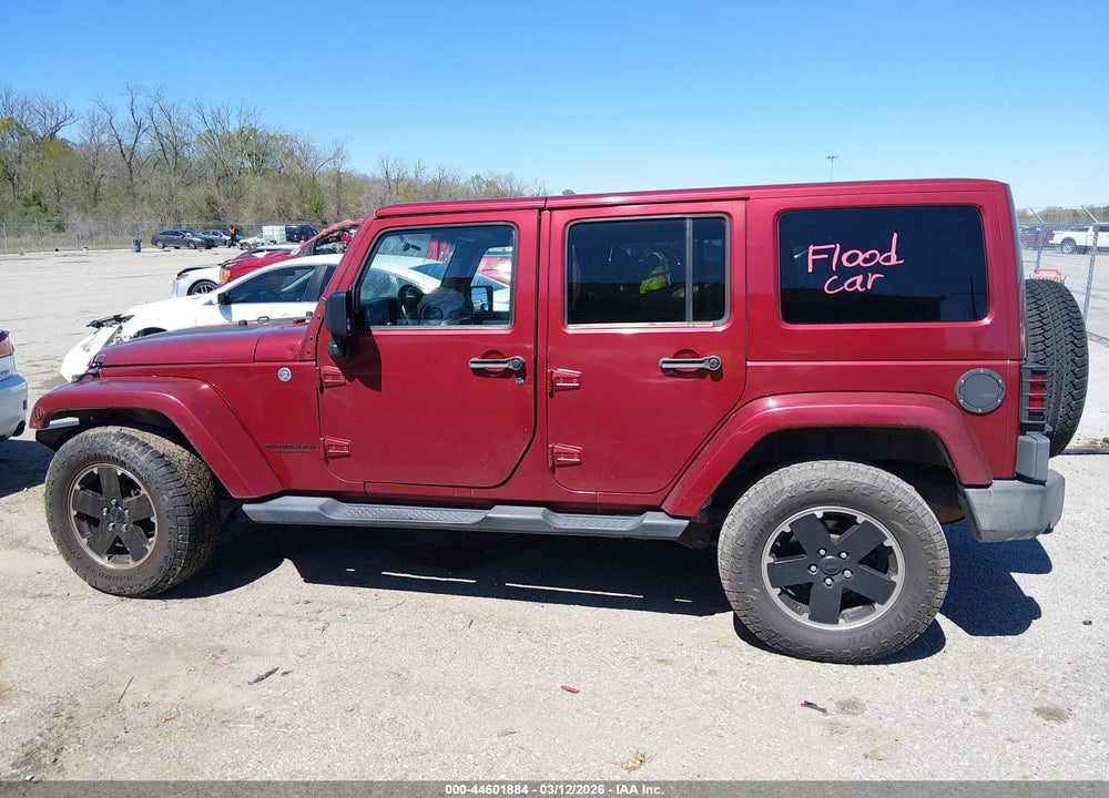 2012 JEEP WRANGLER UNLIMITED SAHARA VIN: 1C4BJWEG7CL284762