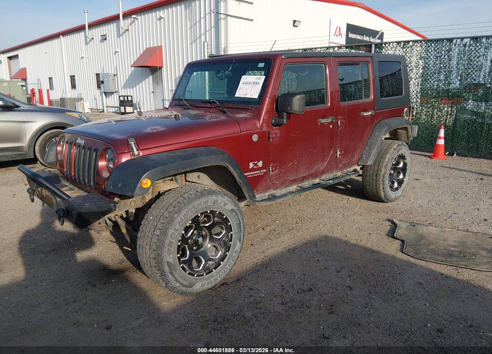 2007 JEEP WRANGLER UNLIMITED X VIN: 1J4GA39117L138948