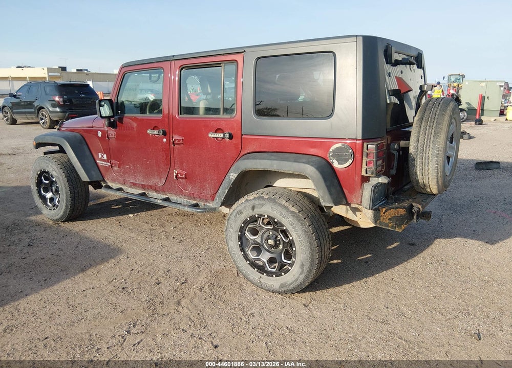 2007 JEEP WRANGLER UNLIMITED X VIN: 1J4GA39117L138948