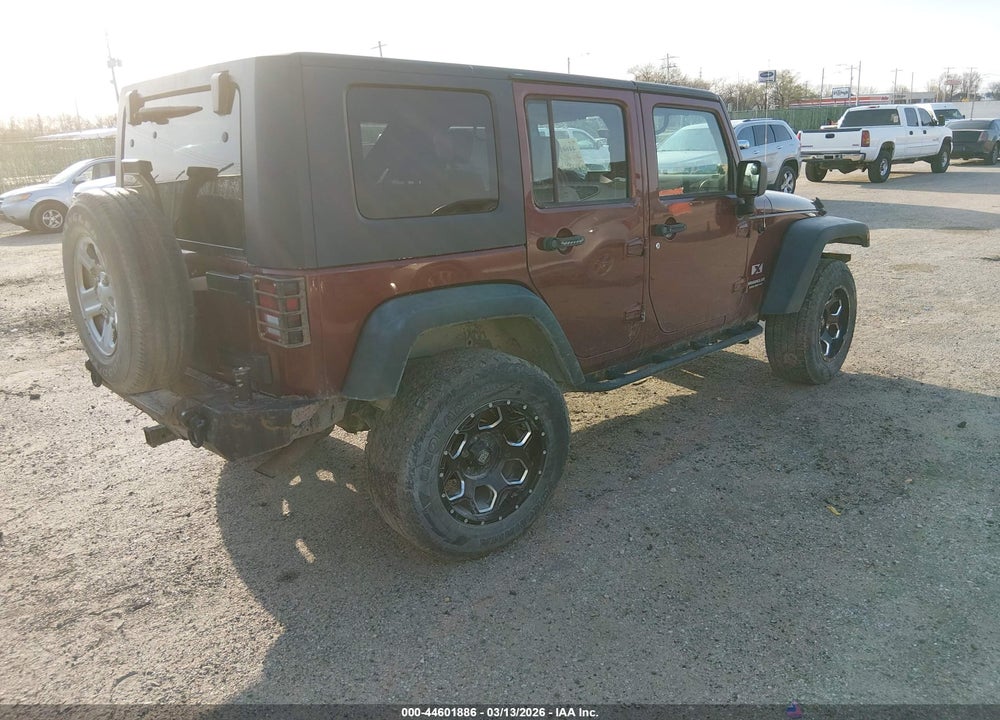 2007 JEEP WRANGLER UNLIMITED X VIN: 1J4GA39117L138948