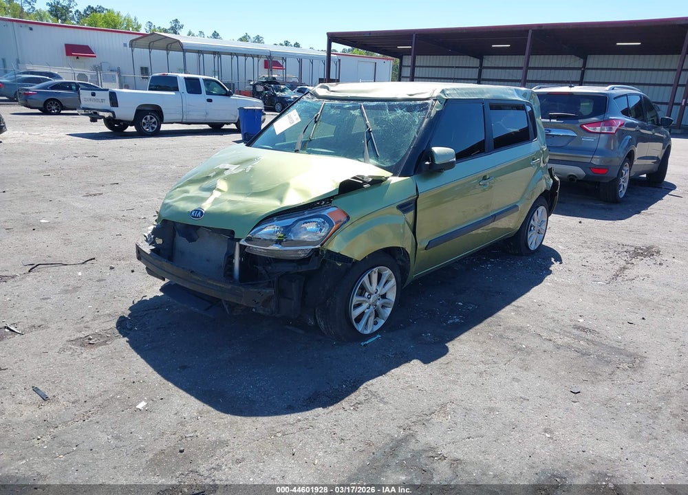 2012 KIA SOUL + VIN: KNDJT2A63C7401421