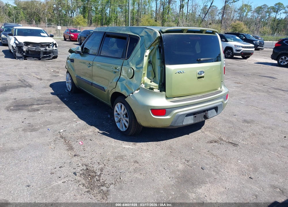 2012 KIA SOUL + VIN: KNDJT2A63C7401421