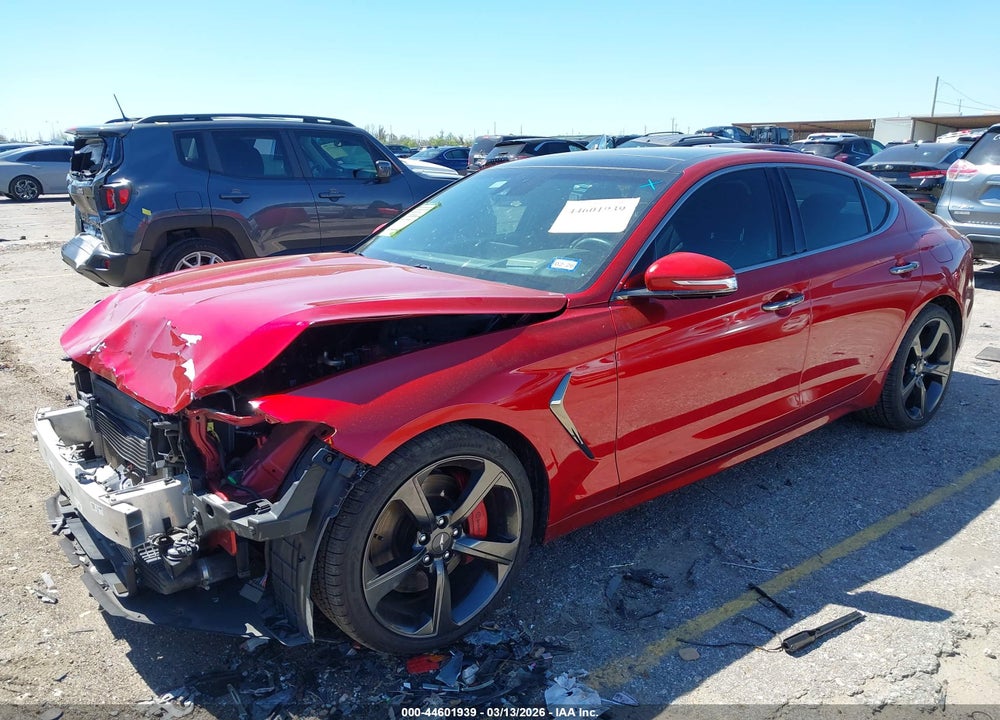 2021 GENESIS G70 3.3T RWD VIN: KMTG34LEXMU066589