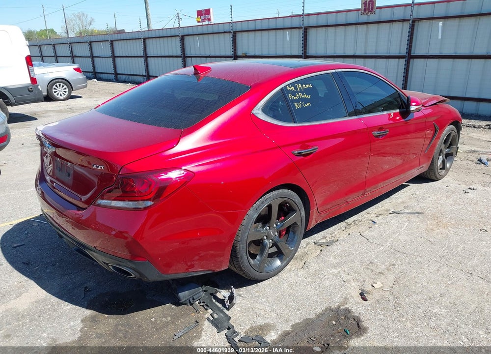 2021 GENESIS G70 3.3T RWD VIN: KMTG34LEXMU066589