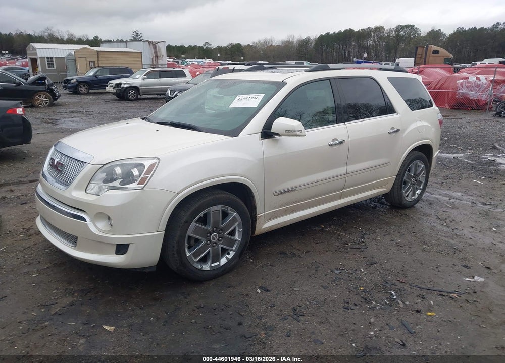 2011 GMC ACADIA DENALI VIN: 1GKKRTED2BJ216946