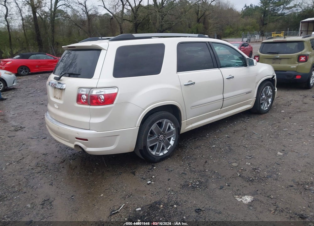 2011 GMC ACADIA DENALI VIN: 1GKKRTED2BJ216946
