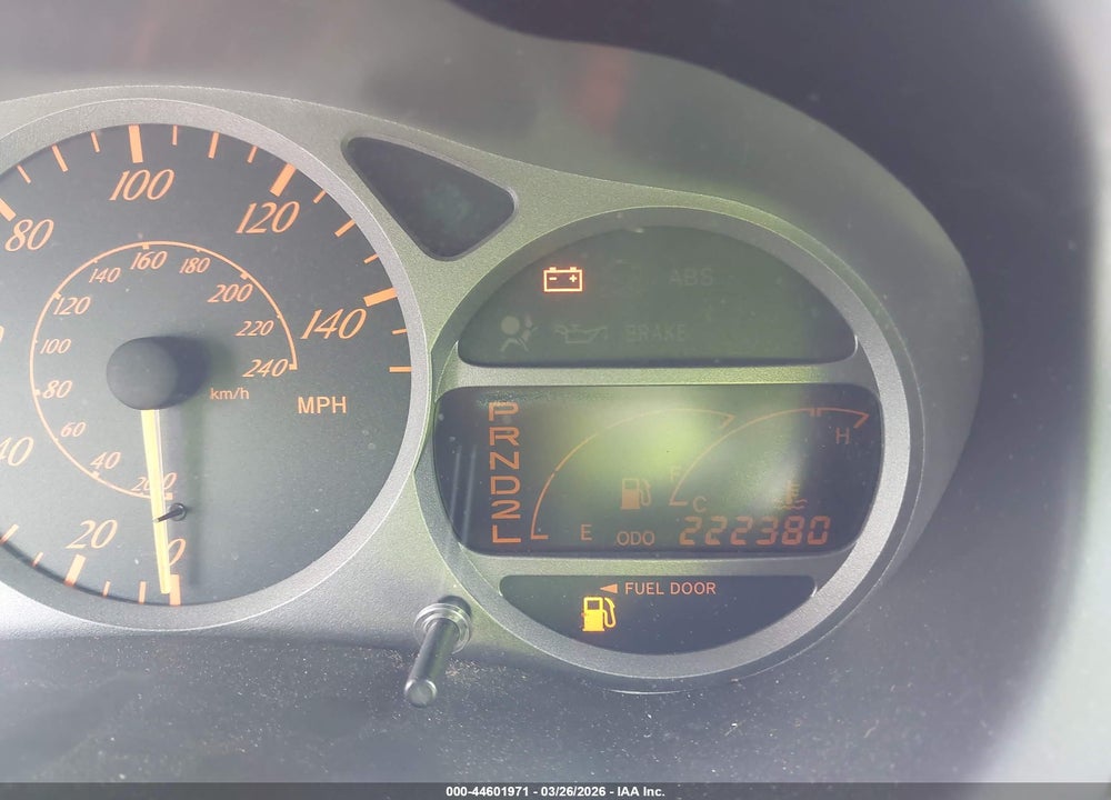 2001 TOYOTA CELICA GT VIN: JTDDR32T510079103
