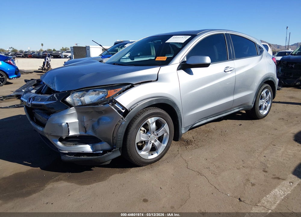 2018 HONDA HR-V LX VIN: 3CZRU6H37JG715782