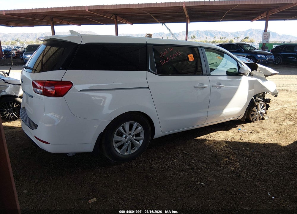 2017 KIA SEDONA L VIN: KNDMA5C11H6265499