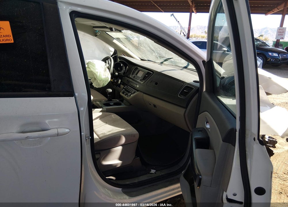 2017 KIA SEDONA L VIN: KNDMA5C11H6265499