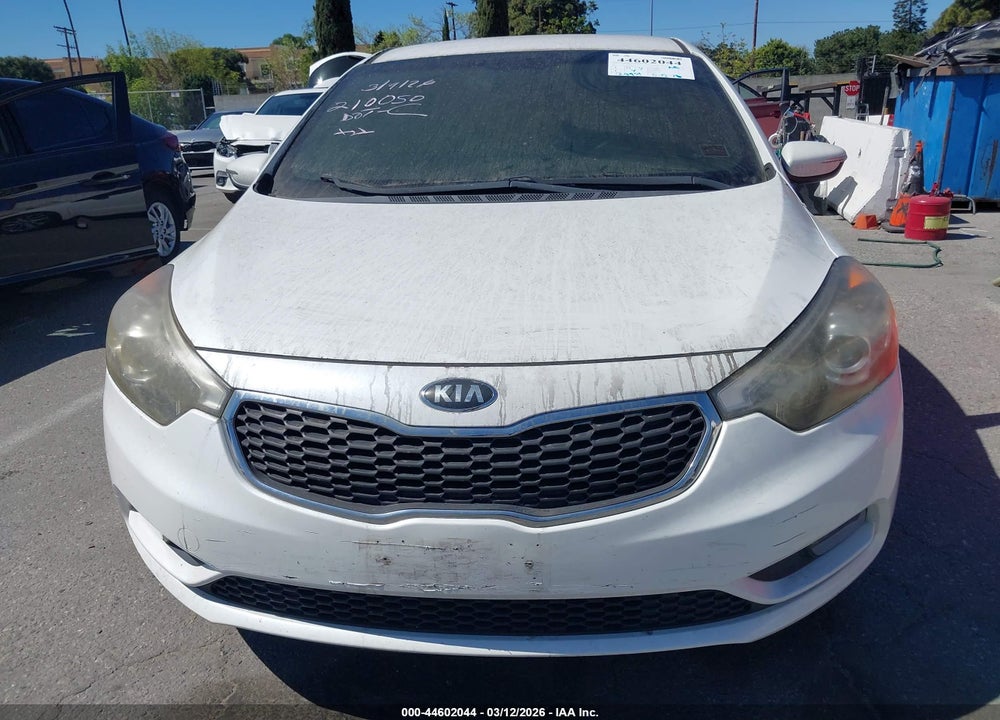 2014 KIA FORTE EX VIN: KNAFX4A82E5114851