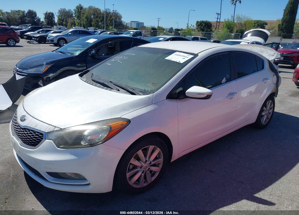 2014 KIA FORTE EX VIN: KNAFX4A82E5114851