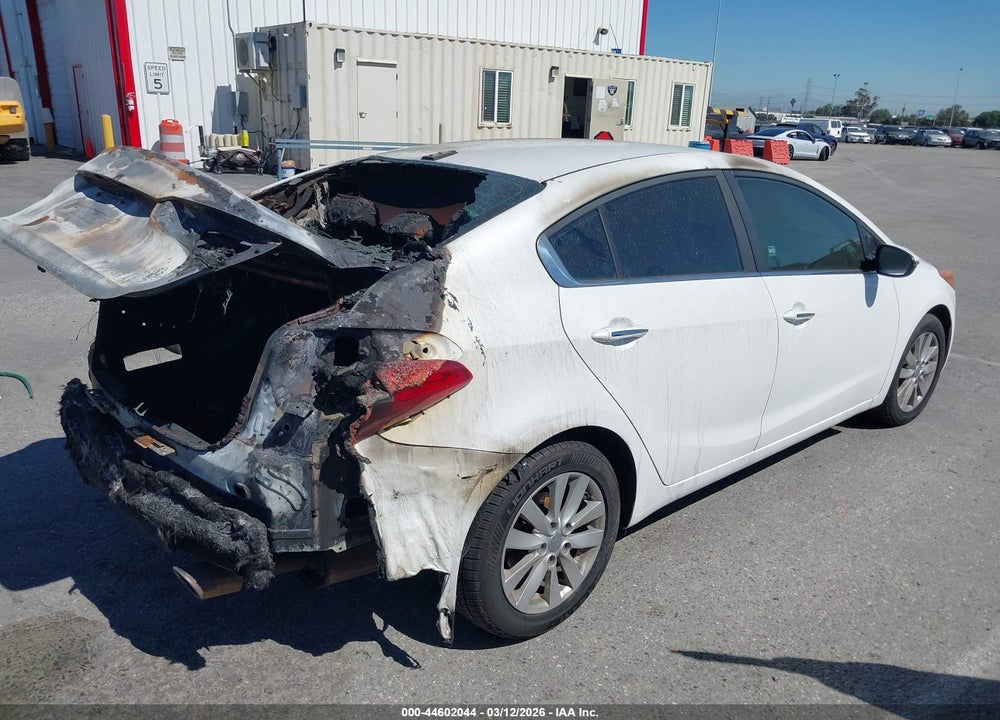 2014 KIA FORTE EX VIN: KNAFX4A82E5114851
