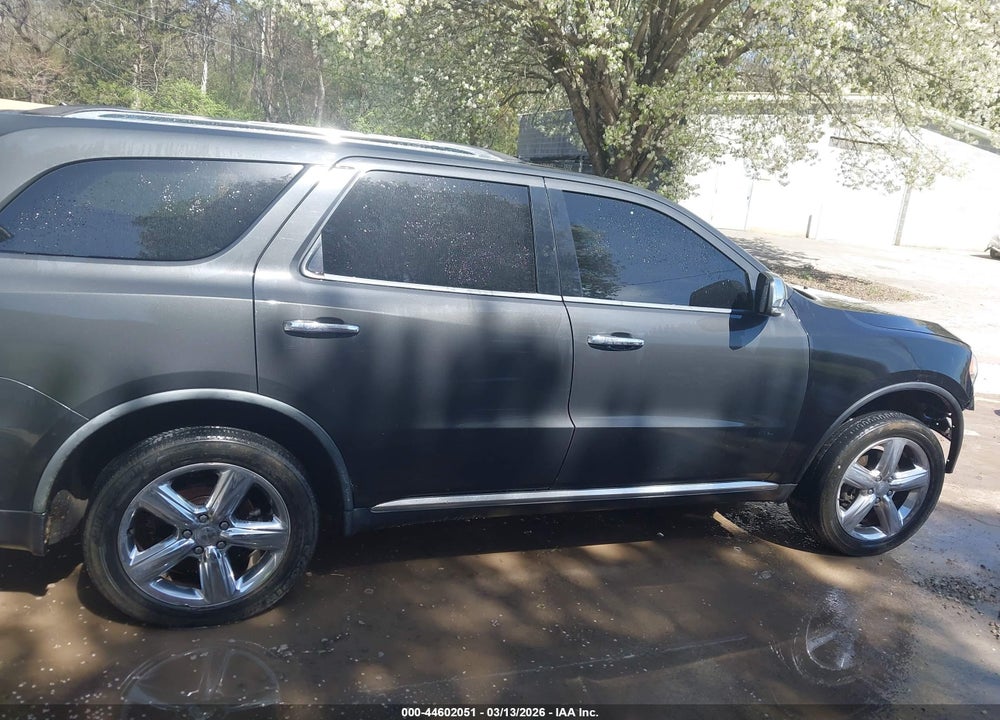 2011 DODGE DURANGO CITADEL VIN: 1D4SD5GT4BC592873