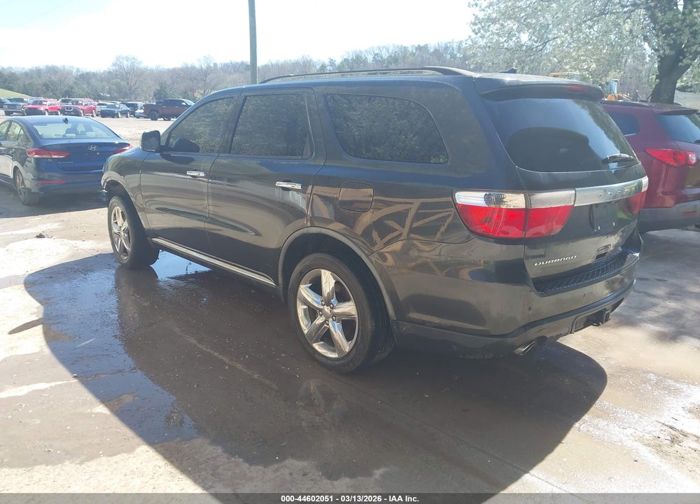 2011 DODGE DURANGO CITADEL VIN: 1D4SD5GT4BC592873