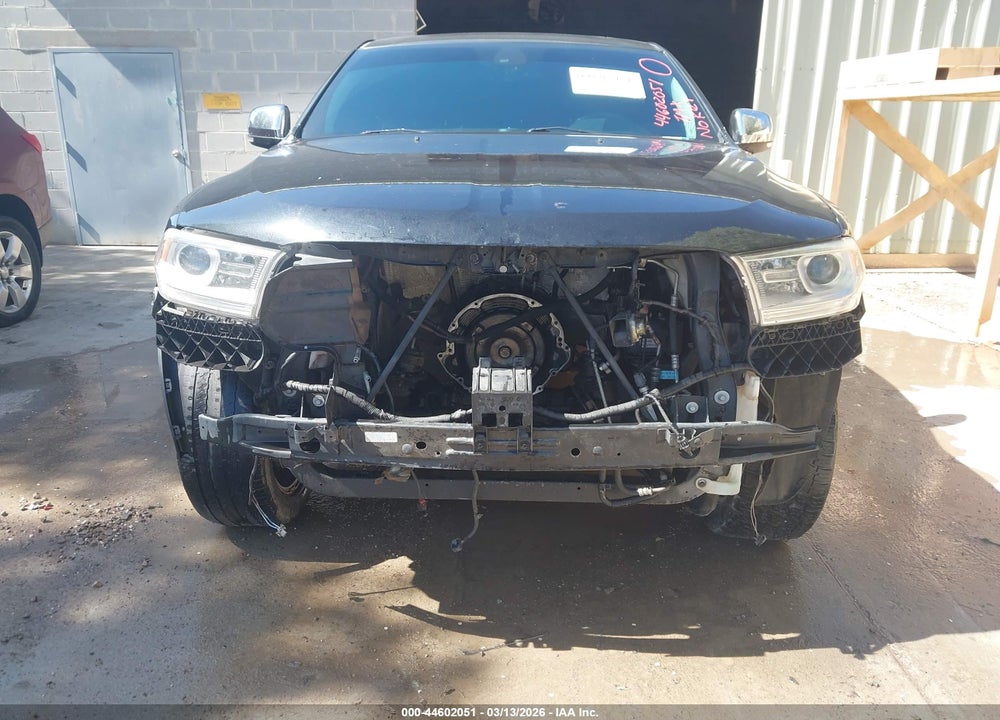 2011 DODGE DURANGO CITADEL VIN: 1D4SD5GT4BC592873